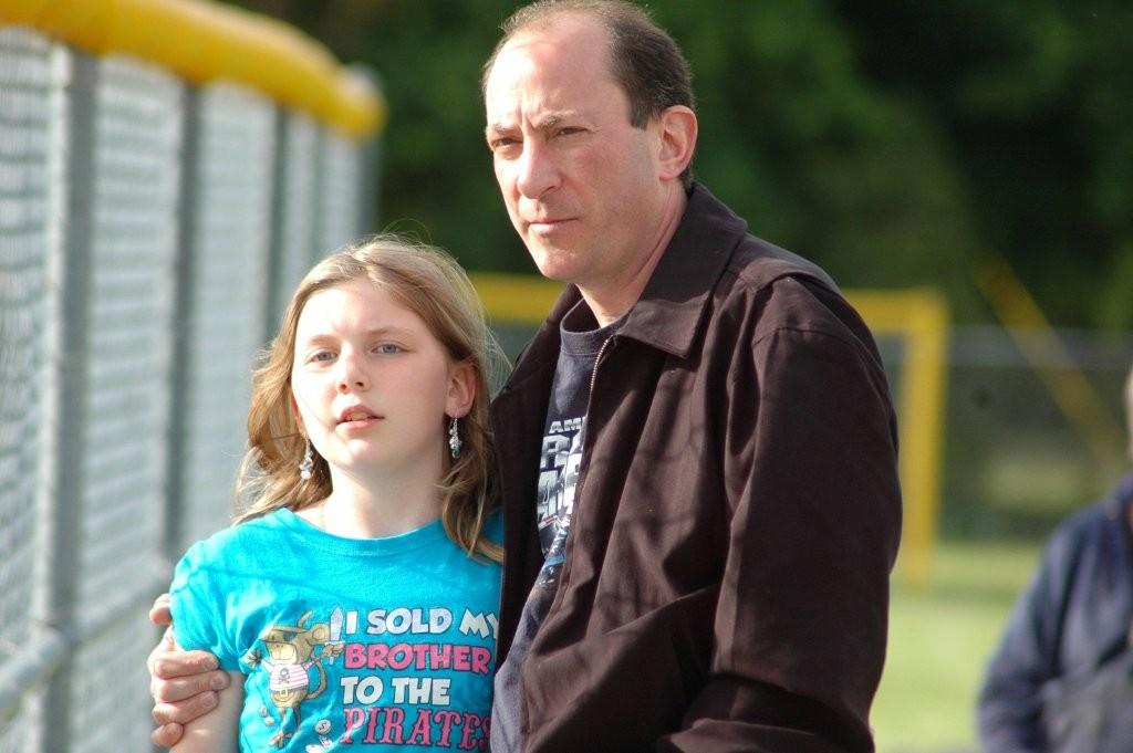 Bruce Cohen and Daughter 5-19-2008