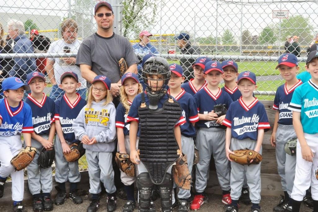 Opening Day Indians Team